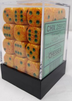 36D6 GRANITE LOTUS (jaune + rouge) / VERT