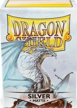 PROTEGE CARTES STANDARD DS SILVER MATTE POUR 100 CARTES