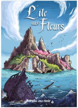 L’ILE AUX FLEURS FONDU AU NOIR