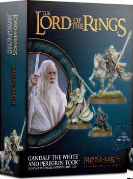 GANDALF THE WHITE & PEREGRIN TOOK