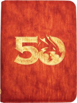 D&D : Portfolio livre et personnage 50eme anniversaire