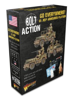 GO EVERYWHERE US JEEP ARMOURED PLATOON