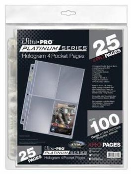 PLATINUM SERIES 4-POCKET (25 FEUILLES)