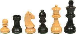 PIECES ECHECS N°3 BUIS/EBONISE