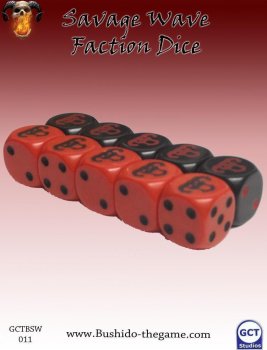 SAVAGE WAVE DICE SET