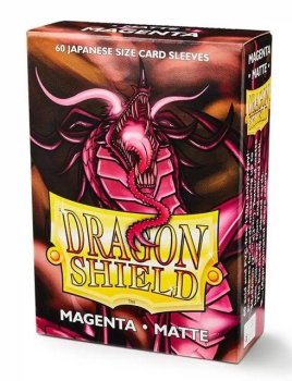 PROTEGE CARTES SMALL DS MATTE MAGENTA POUR 60 CARTES