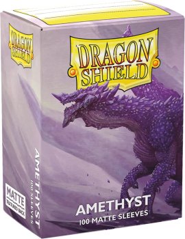 100P MATTE AMETHYST DRAGON SHIELD (STANDARD)