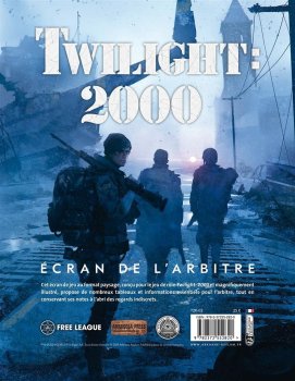 TWILIGHT 2000 : ECRAN DE L’ARBITRE (TVA 5.5)