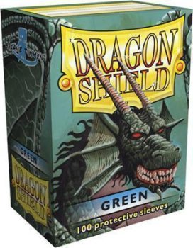 100 PROTEGES CARTES GREEN CLASSIC DRAGON SHIELD