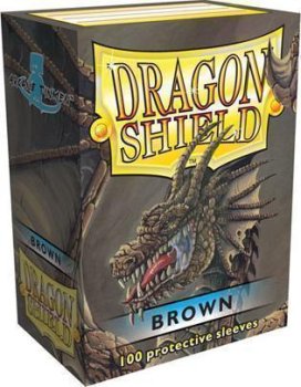 DRAGON SHIELD MARRON (100)