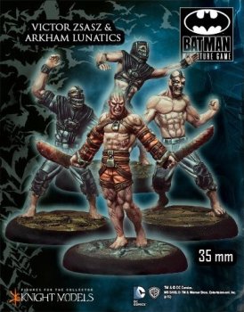 VICTOR ZSASZ & ARKHAM LUNATICS