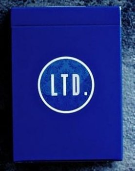 jeu 54 cartes LTD bleu 