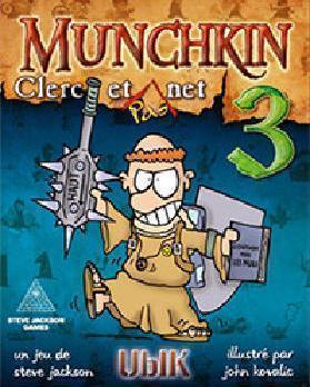 MUNCHKIN EXTENSION 3 CLERC ET PAS NET