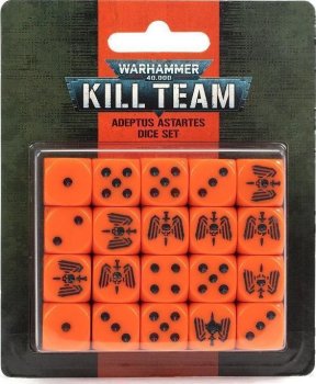 ADEPTUS ASTARTES DICE SET KILL TEAM