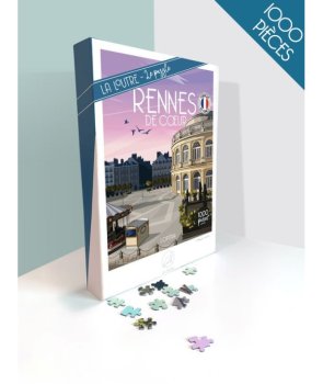PUZZLE LA LOUTRE 1000 PIECES RENNES DE COEUR OPERA