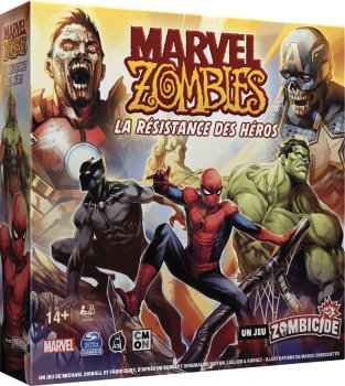 ZOMBICIDE MARVEL RESISTANCE DES HEROS