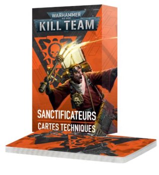 Kill Team&nbsp;: Sanctificateurs – Cartes Techniques