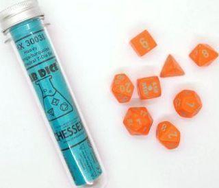 SET DE DES HEAVY ORANGE/TURQUOISE - LAB DICE 