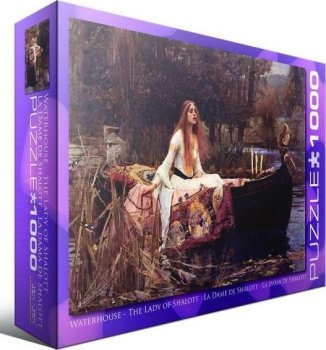 1000P THE LADY OF SHALOTT 1888