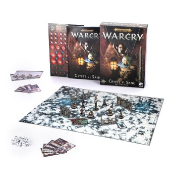 WARHAMMER AGE OF SIGMAR WARCRY CRYPTE DE SANG SET D’INITIATION