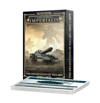 Legions Imperialis : The Devastation of Tallarn Army Cards (Anglais)