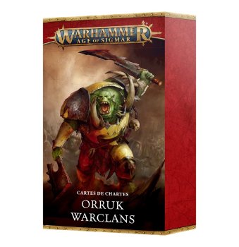 CARTES DE CHARTE ORRUK WARCLANS 2025