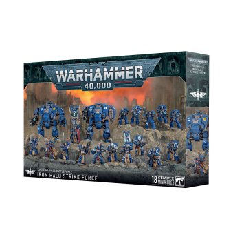 FORCE DE FRAPPE HALO DE FER - BATTLEFORCE SPACE MARINES 2025
