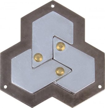 CASSE TETE HUZZLE - HEXAGONE (NIVEAU 4)