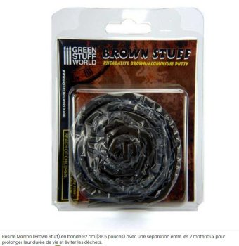 BROWN STUFF 93CM WITH GASP