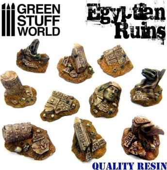 RUINES EGYPTIENNES (non peint)