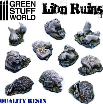 RUINES DE LION (non peint)