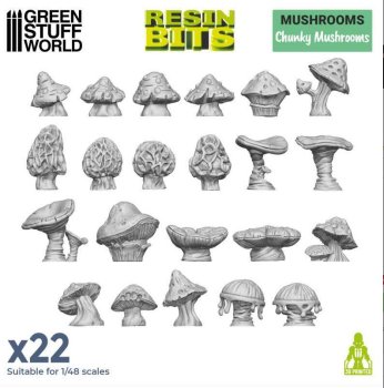 GROS CHAMPIGNONS 3D PRINT