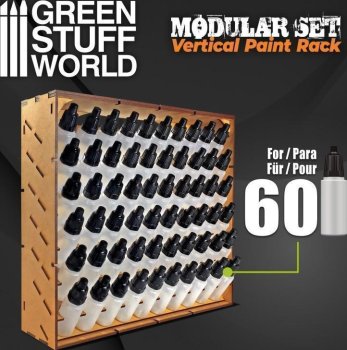 Présentoir Modulaire pour Peinture - VERTICAL (60)