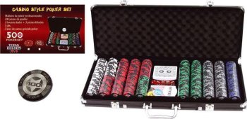 MALLETTE POKER 14.5G 500 CROWN