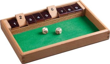 SHUT THE BOX 9 BOIS