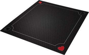 TAPIS EXCELLENCE NOIR 70X70