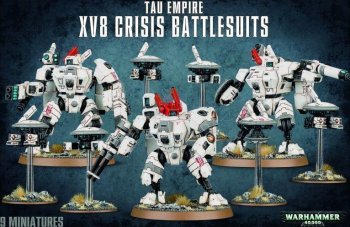 T’AU EMPIRE EXO-ARMURES CRISIS XV8