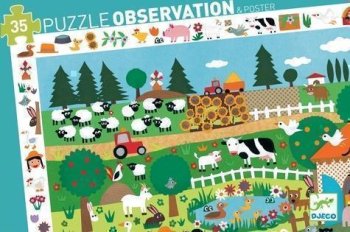 FERME PUZZLE OBSERVATION 35P