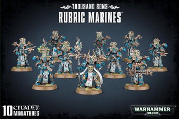 THOUSAND SONS MARINES RUBRICAE (M)