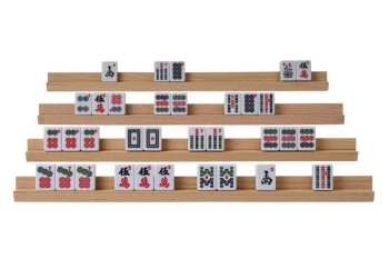 PORTE PIERRE EN BOIS *4 38CM