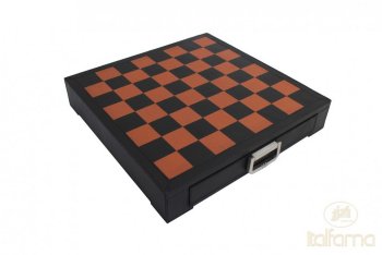 ECHIQUIER BLACK/BROWN GENUINE