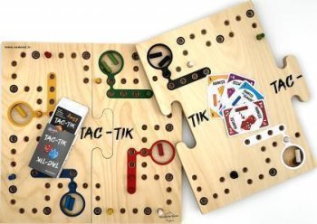 TAC-TIK 3 PLATEAUX 6 JOUEURS