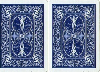 BICYCLE DOUBLE DOS BLEU/BLEU