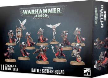ADEPTA SORORITAS ESCOUADE DE SOEURS DE BATAILLE (M)