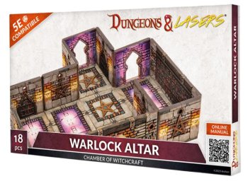 WARLOCK ALTAR DECORS DUNGEONS & LASERS