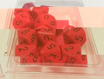 CHX26214 10D10 OPAQUE ROUGE & NOIR