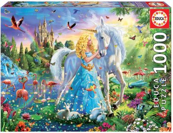 1000P LA PRINCESSE ET LA LICORNE