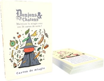 SET DE CARTES MIAGIE DONJONS & CHATON