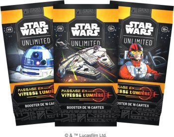 STAR WARS UNLIMITED BOOSTER SET 4 PASSAGE EN VITESSE LUMIERE