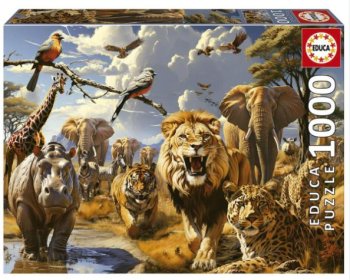 1000P ANIMAUX SAUVAGES